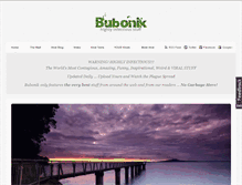 Tablet Screenshot of bubonik.com